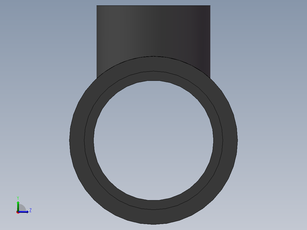 UPVC_RTEE_DN65_32左视图