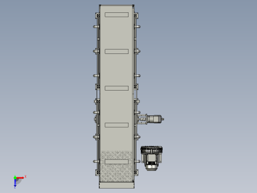 真空吸附瓦楞单面机生产线俯视缩略图