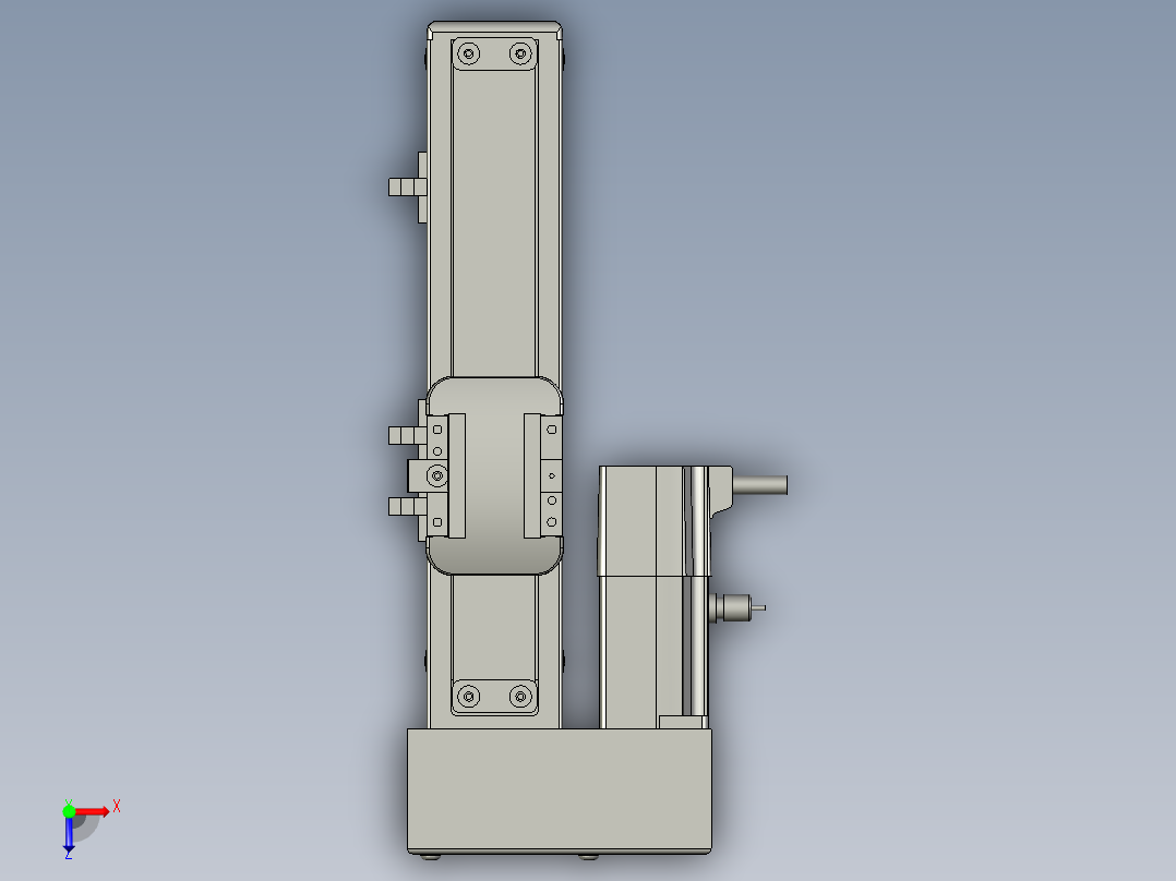 2017-ETH5-100-BL机械手俯视图