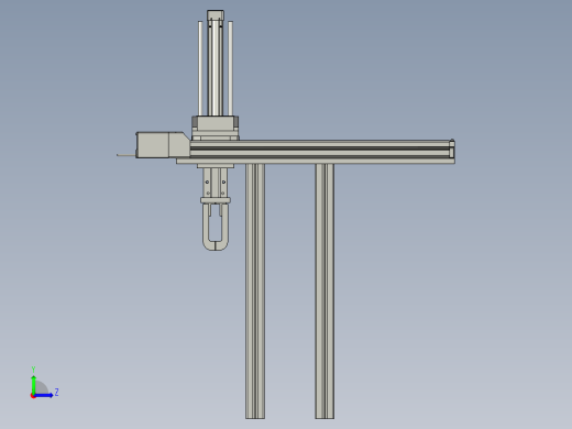 不良品的下料机构左视缩略图