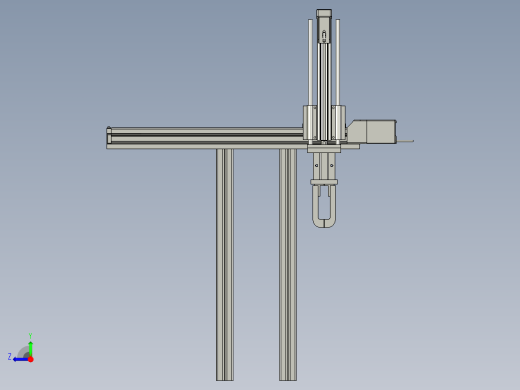 不良品的下料机构右视缩略图