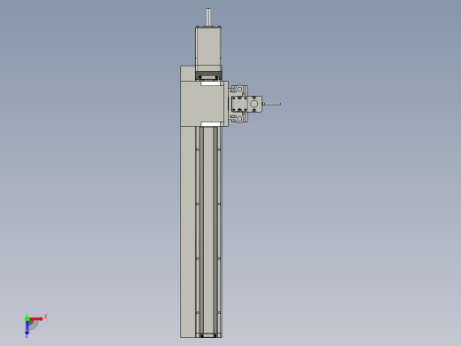 不良品的下料机构俯视缩略图