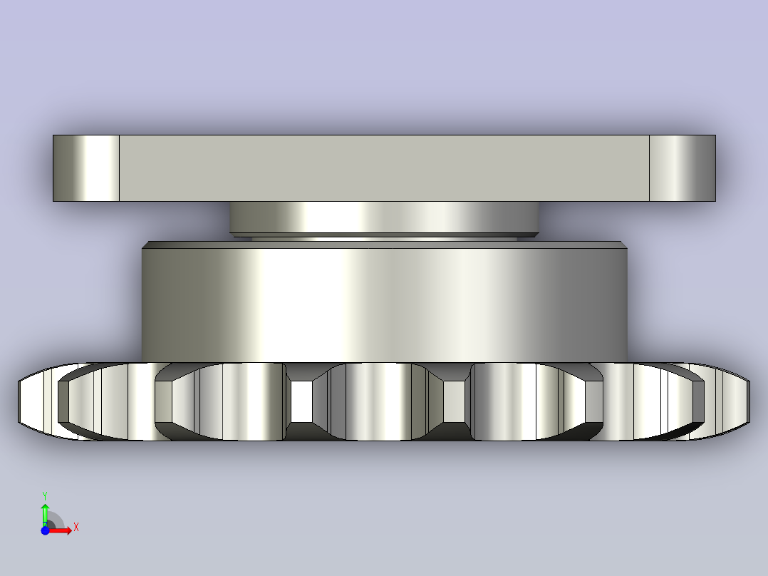 DR-随动轮20A-Z15套组前视图