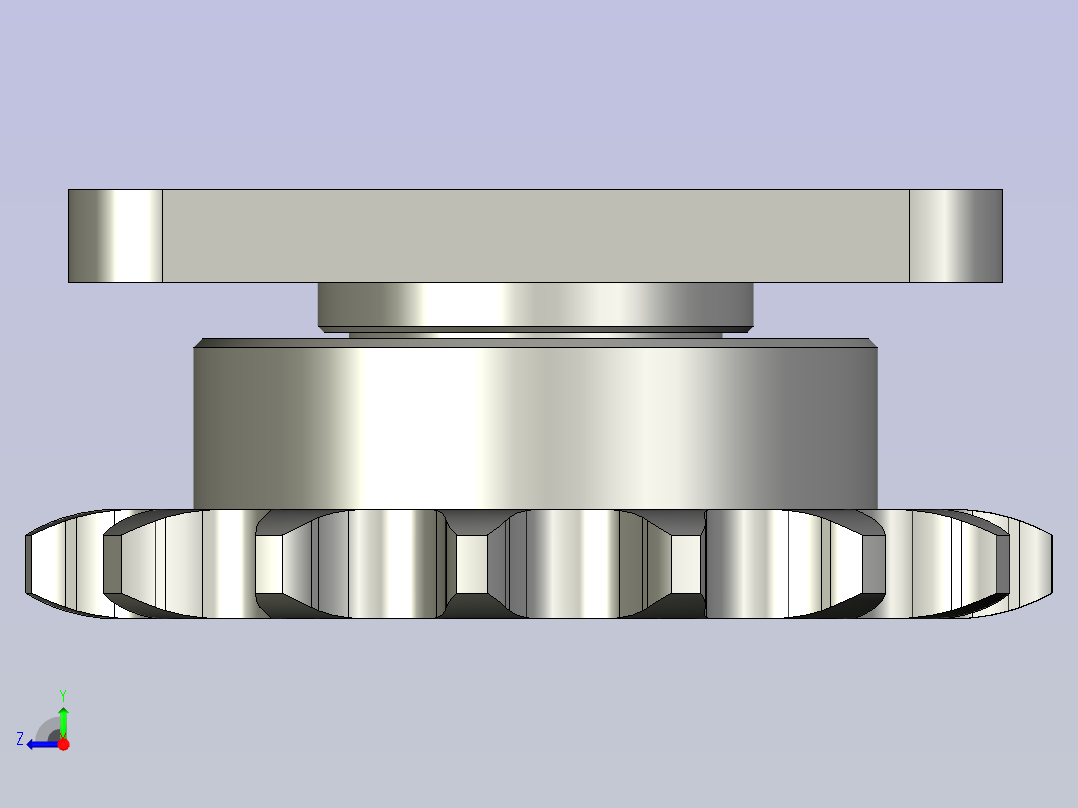 DR-随动轮20A-Z15套组右视图