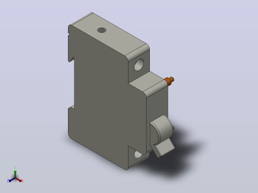 BKN微型断路器[BKN]。正等轴测缩略图