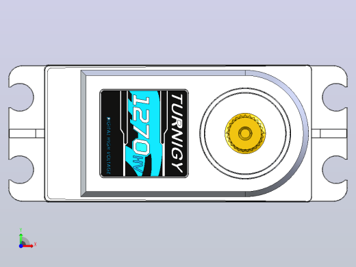金属齿轮数字伺服TGY-1270HV前视缩略图