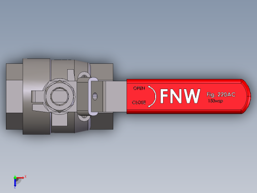 球阀、蝶阀FNW-FNW220ACJ俯视缩略图