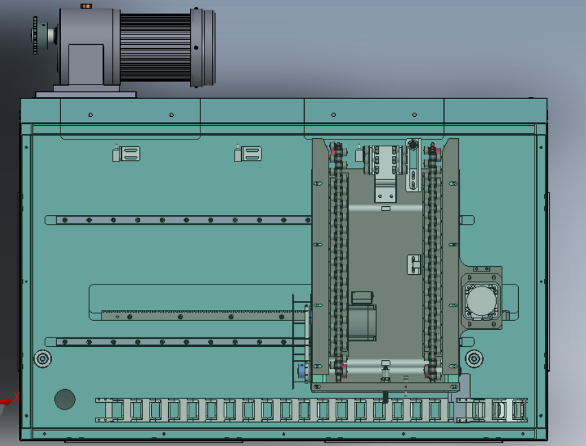 倍速链横移机构