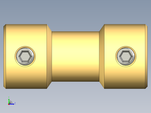 3mm - 3mm 联轴器左视缩略图