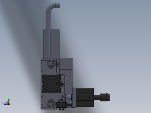 端盖装配右视缩略图