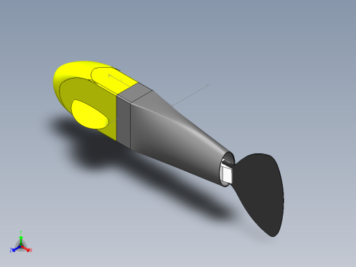 机器鱼模型正等轴测缩略图