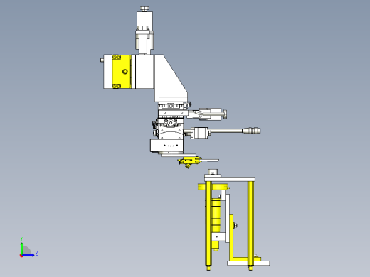 电子组装装置左视缩略图