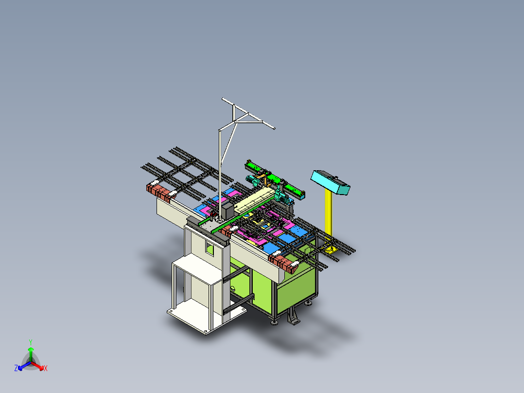钣金件激光焊接机（双激光头焊接）包含清单 包含工程图proeH214
