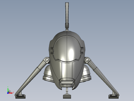 喷气无人机前视缩略图