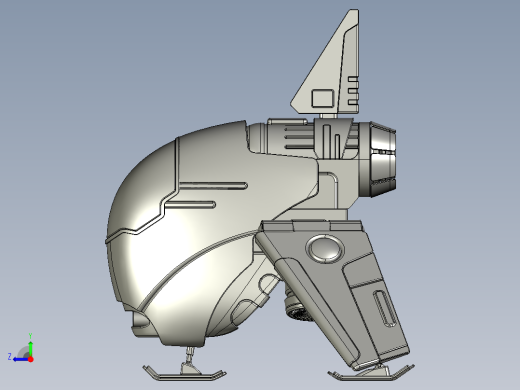 喷气无人机右视缩略图