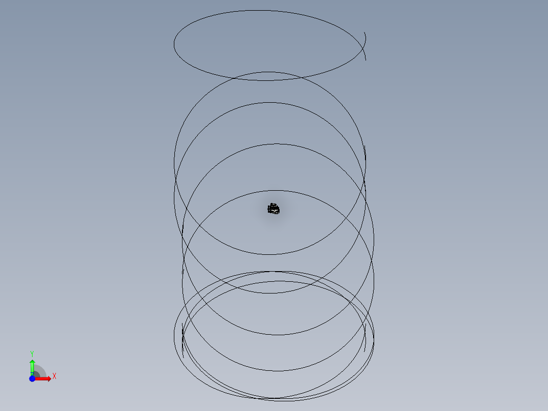 V12发动机模型前视图