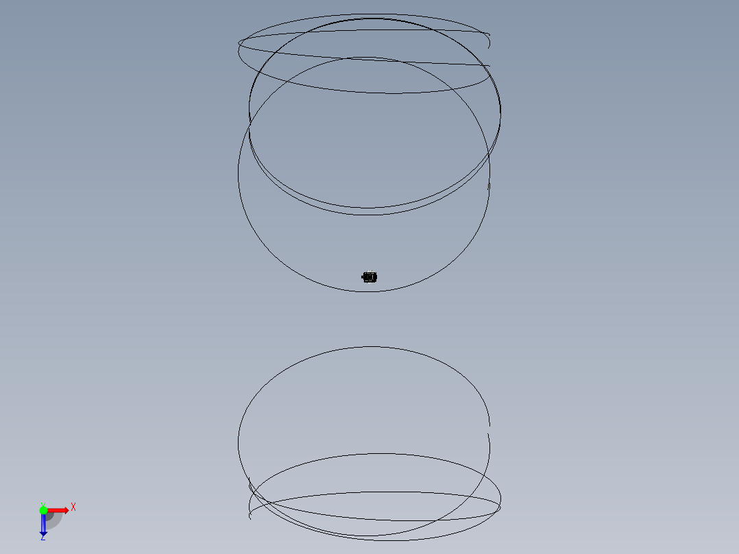 V12发动机模型俯视图