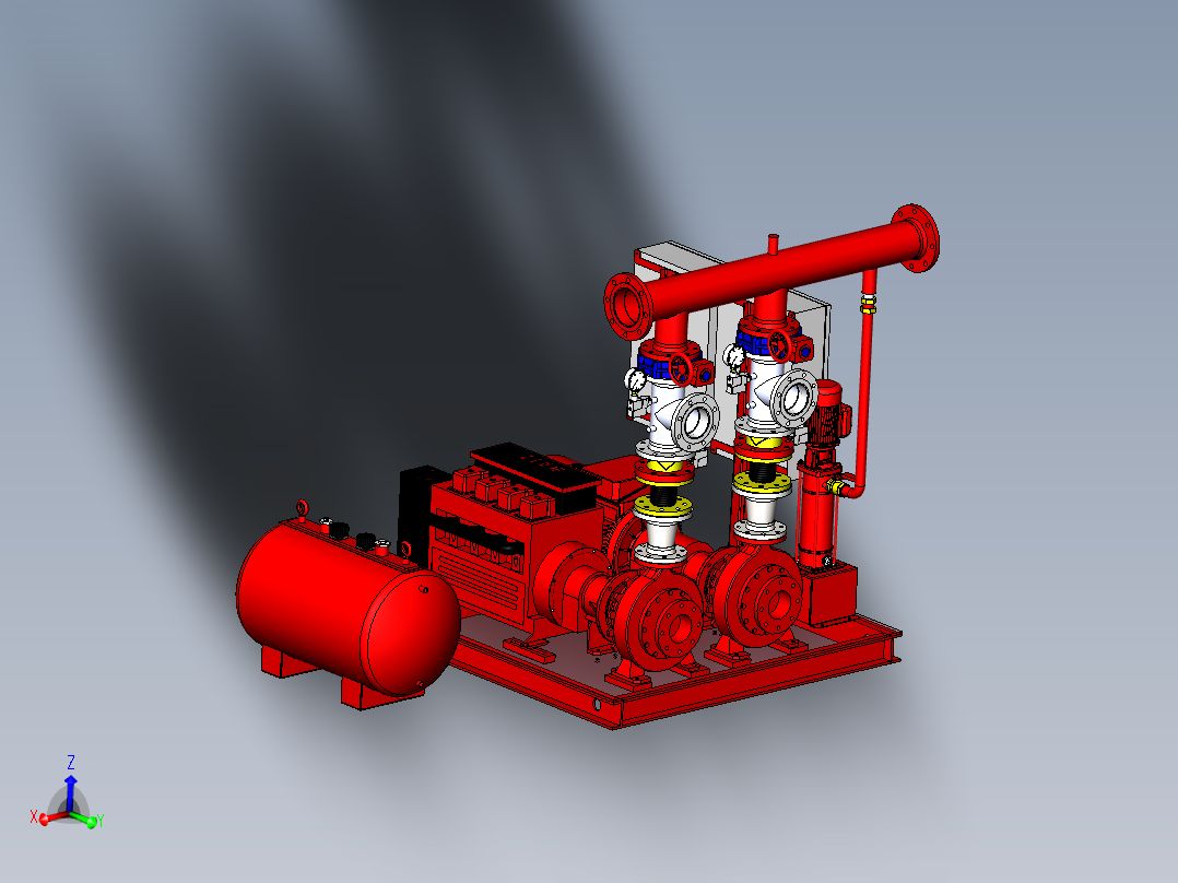 卧式多级离心泵