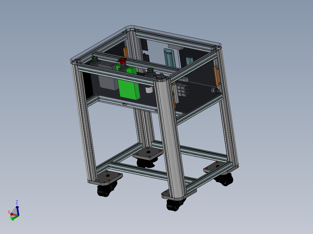 137电控一体车(1)主视图