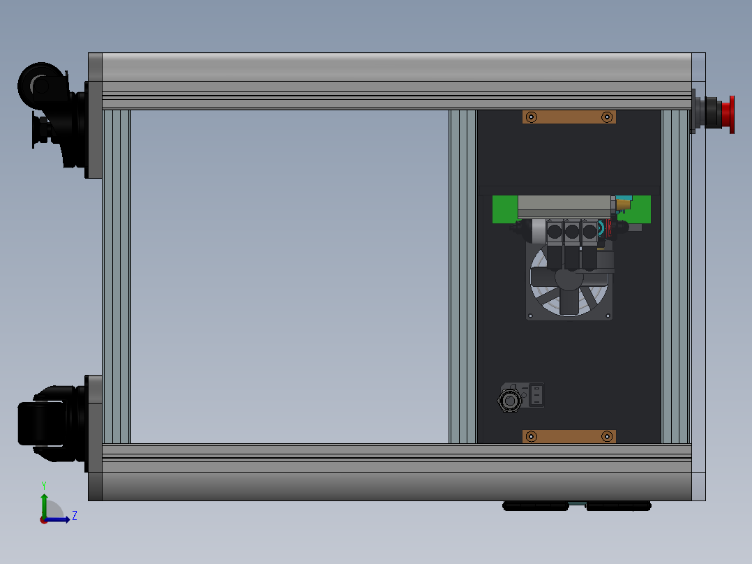 137电控一体车(1)左视图