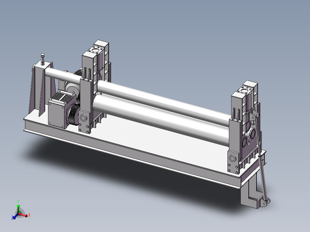161全自动钢板辊压机床