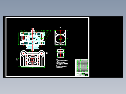 JB060-锁壳冲裁冲压模具设计落料拉深复合模聚力设计