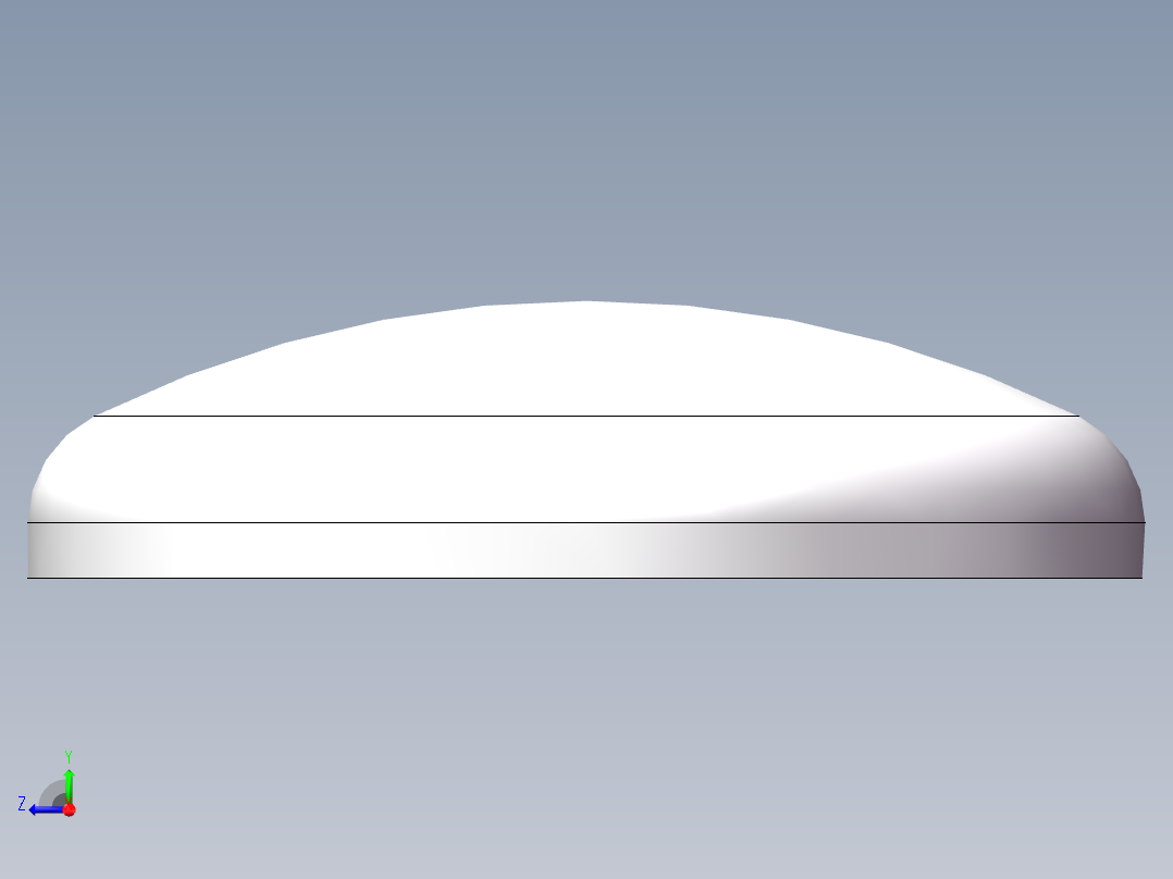 THA碟形封头DN500右视图