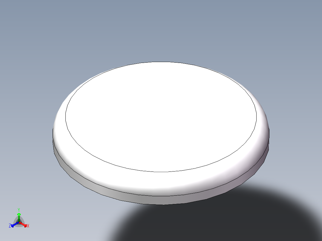 THA碟形封头DN500正等轴测图