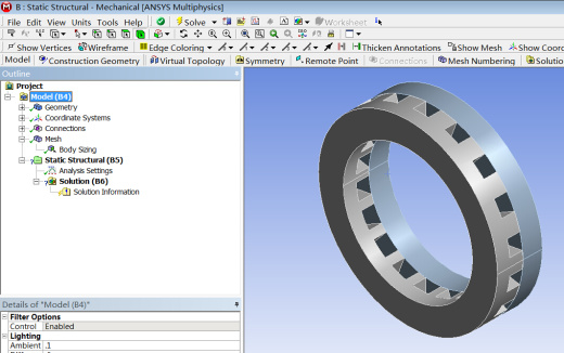电机定转子有限元分析缩略图