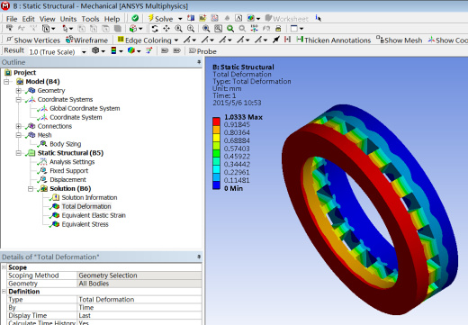 电机定转子有限元分析缩略图