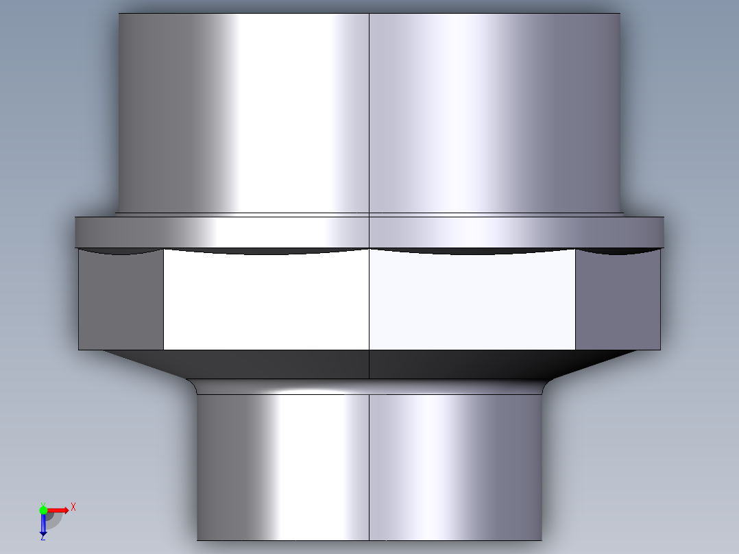 21RFV (A) 减速器与BSP的阳螺纹端（R）和BSP螺纹母端（R1降低）俯视图