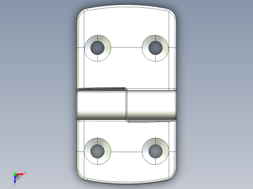 型材-KJN 40-50 DETACHABLE COMBI HINGE RIGHT 095K4050R00俯视缩略图