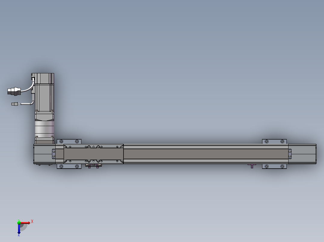 欧规同步带GTB65-CR-400W俯视图