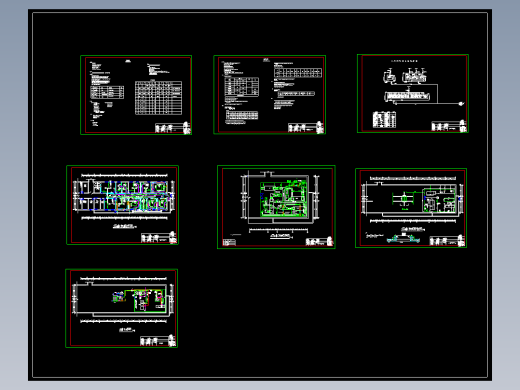 山西某医院洁净手术部工程图