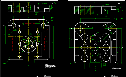 垫板冲压工艺及模具设计【全套14张CAD图】缩略图