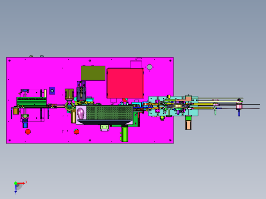 贴片功率电感编带包装机俯视缩略图