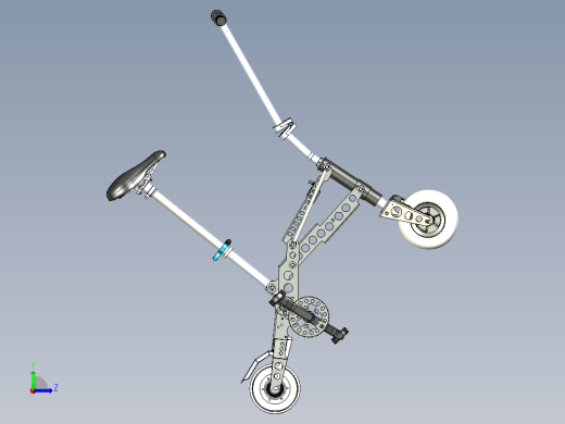 小型折叠自行车--stp左视缩略图