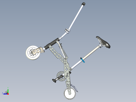 小型折叠自行车--stp右视缩略图