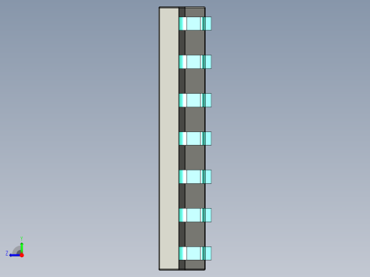 元器件3D封装SOIC1441右视缩略图