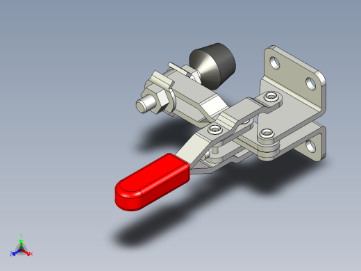 垂直式夾鉗SSP(C)-3D多系列多零件图纸模型