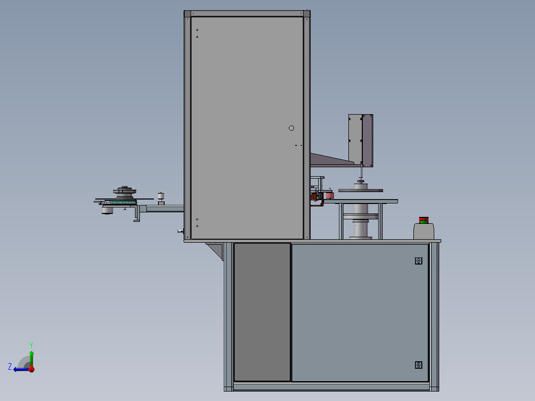 塑料礼盒封条机sw21右视图