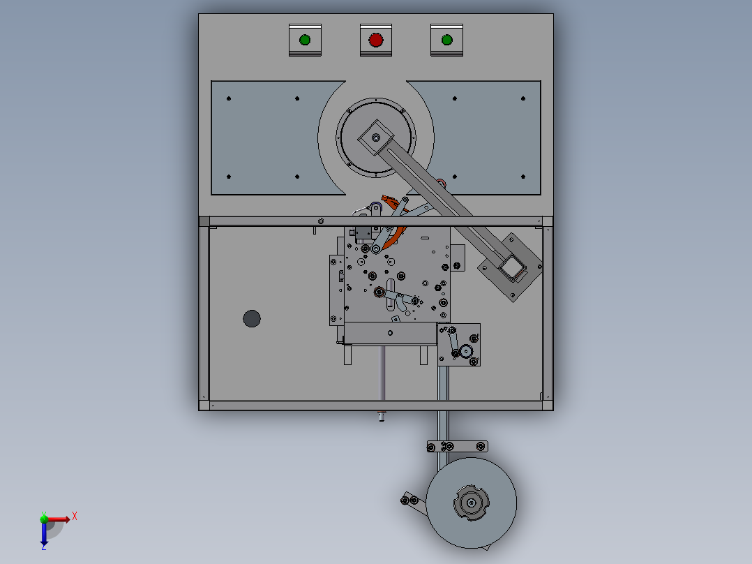 塑料礼盒封条机sw21俯视图