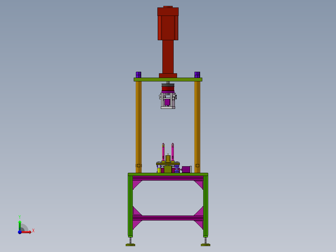 电机转子压入机sw18可编辑