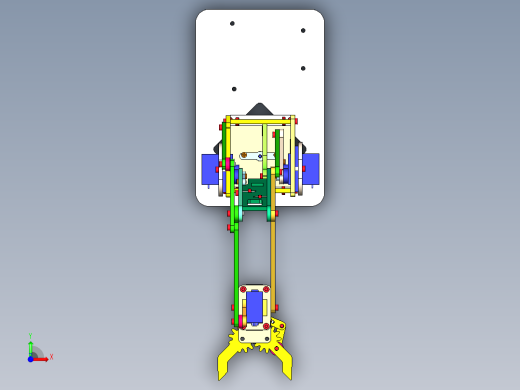 MeArm V0.41-4自由度机械臂step前视缩略图