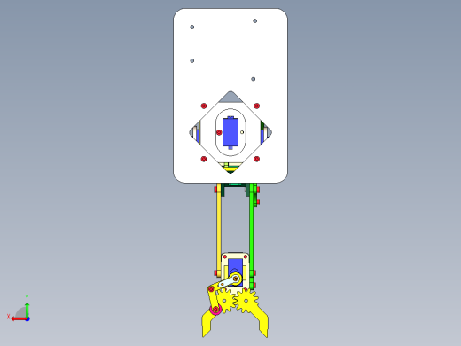 MeArm V0.41-4自由度机械臂step后视缩略图