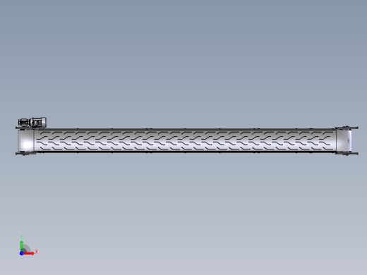 槽式皮带输送机构