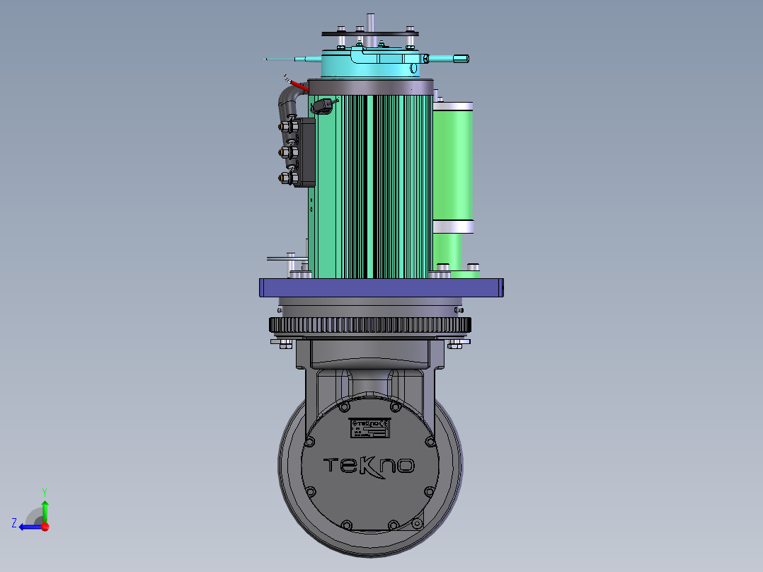 AGV小车、AGV(11)右视图