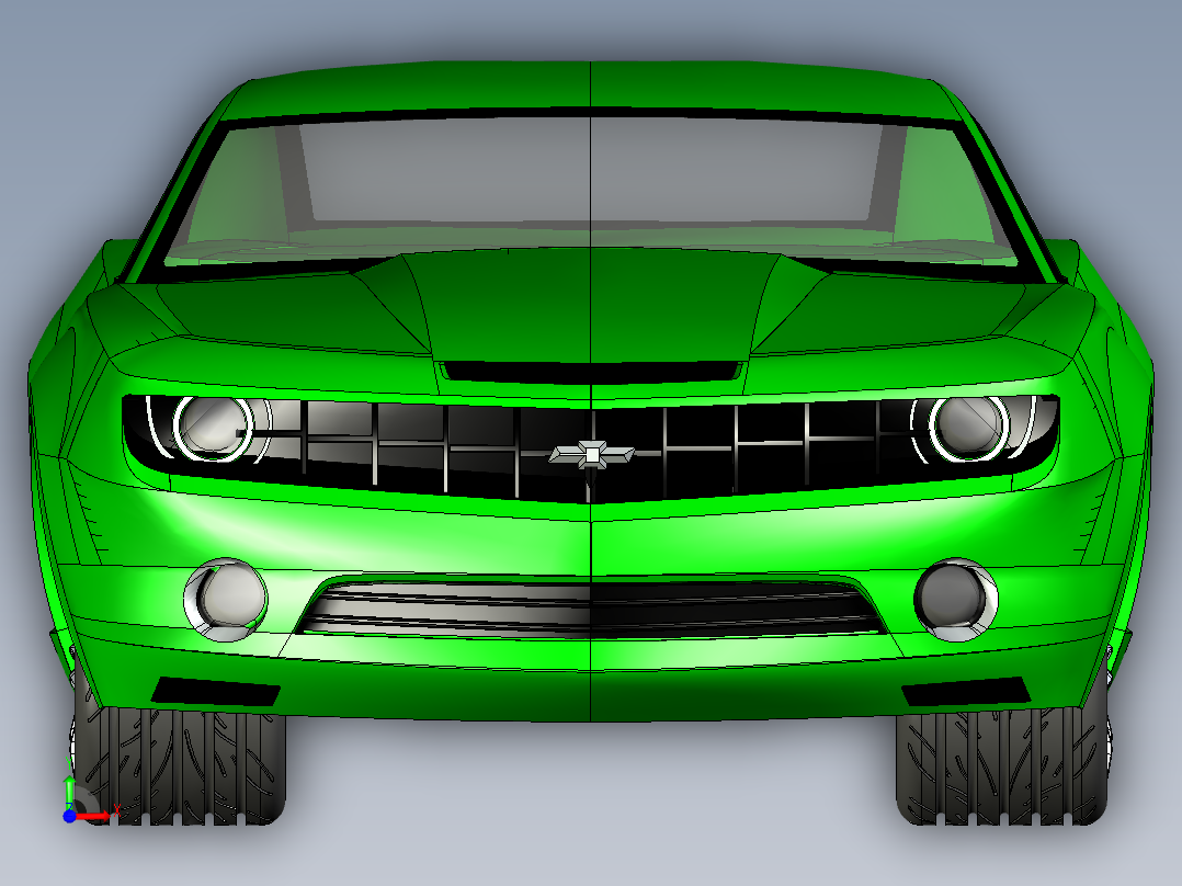 B2004109-雪佛兰科迈罗前视图