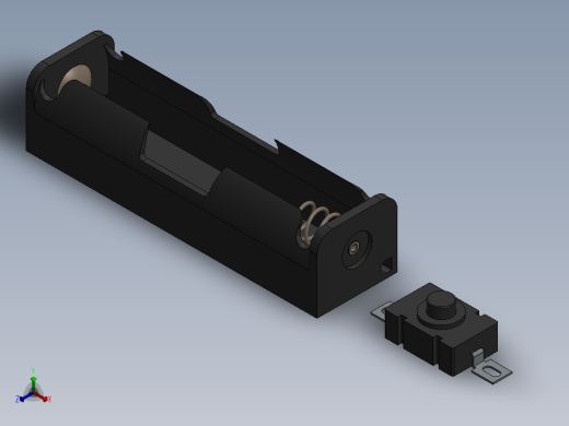 电池仓、电池(15)