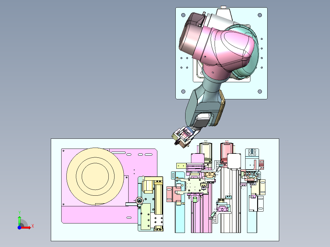 S600 果蔬育苗穴盘播种机前视图